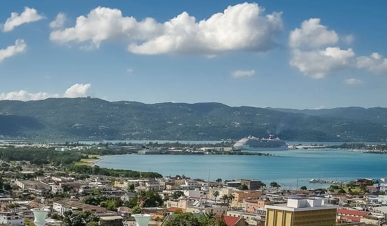 The town and the bay